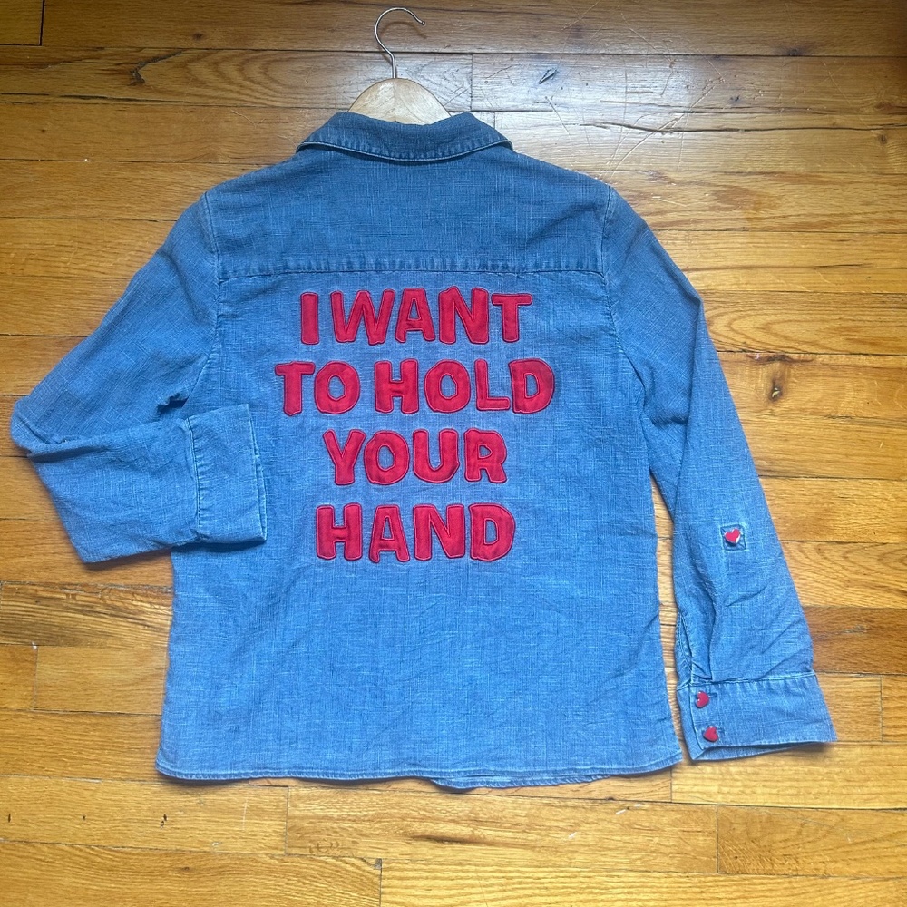 Alice + Olivia X Beatles Eloise I Want To Hold Your Hand size S - Picture 5 of 13